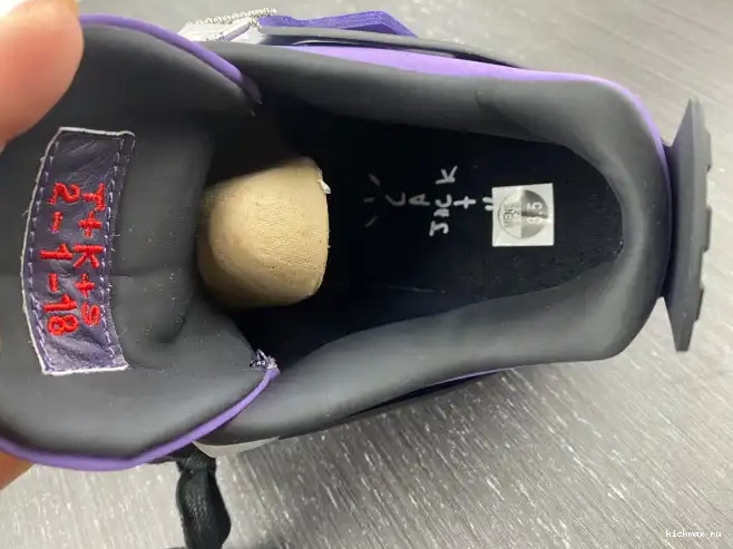 Cheap Kickmax and Purple 766296 (Friends Scott Retro LN4 Family) Travis 4 Jordan 0326